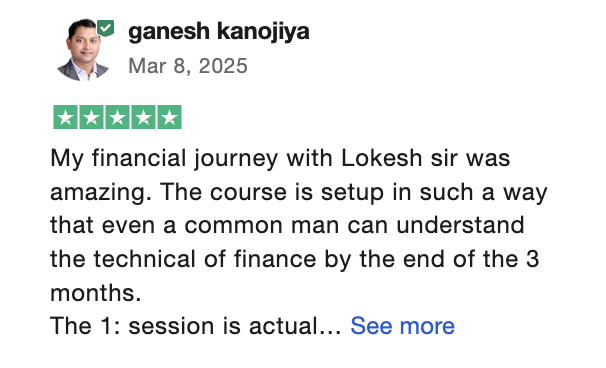 Ganesh Kannojiya Feedback